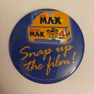 Kodak MAX button